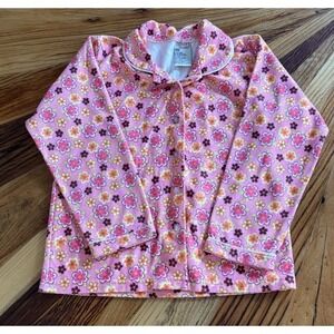 Vintage Carters Girls Size 10/12 Long Sleeve Long Pant Pajama Set Pink